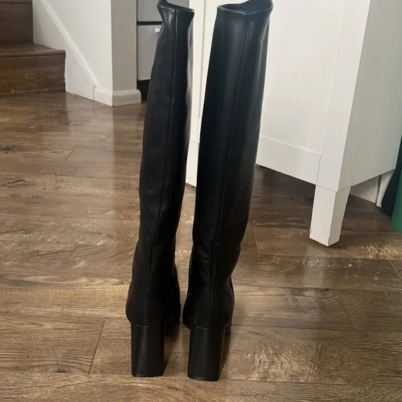 Steve Madden Black Ankle Boots - Picture 3 of 5